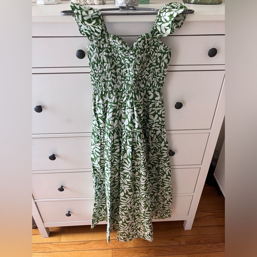 Abercrombie and Fitch Smocked Sundress, XS